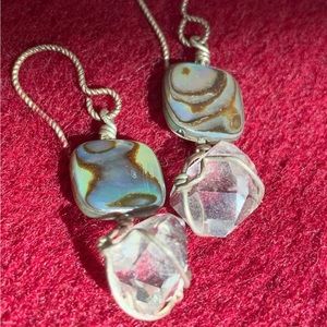 Stone and crystal jewelry lot